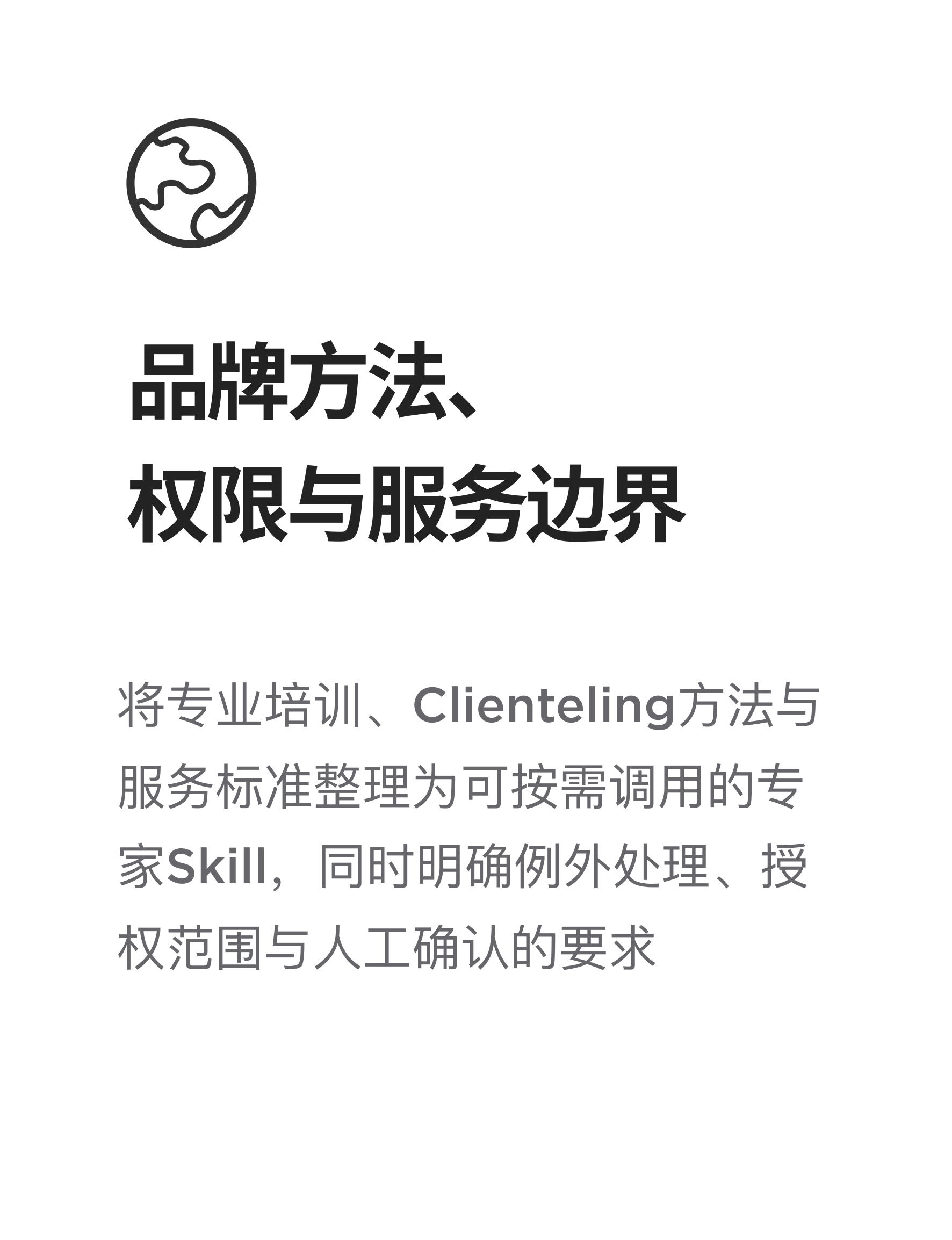 品牌方法、权限与服务边界